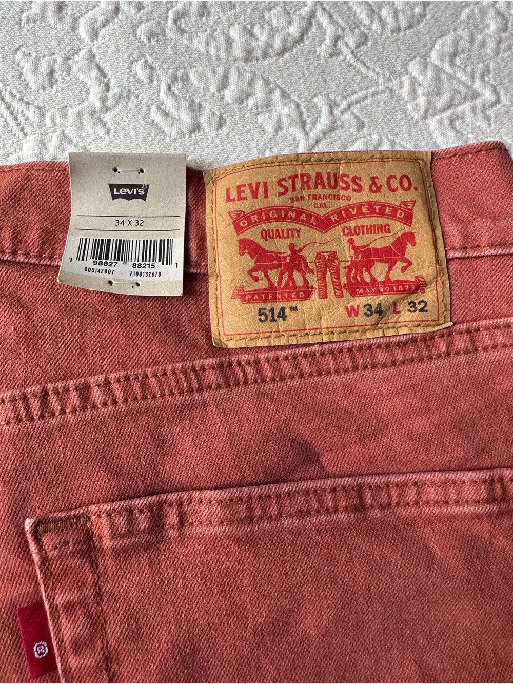 Levi's Men's Salmon Straight Jeans - Picture 5 of 9